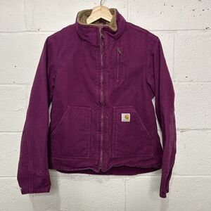 Carhartt Canyon Sierra Sherpa-Lined Jacket “Canyon Purple”